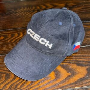 Czech Navy Blue Baseball Cap